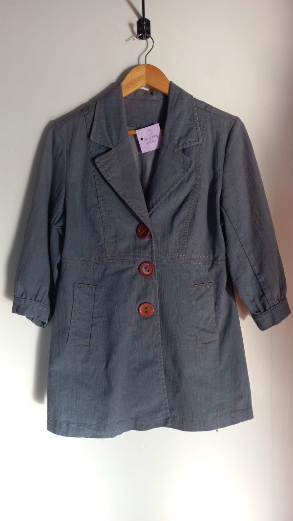 Producto - BLAZER JEAN BOTONES MARRON