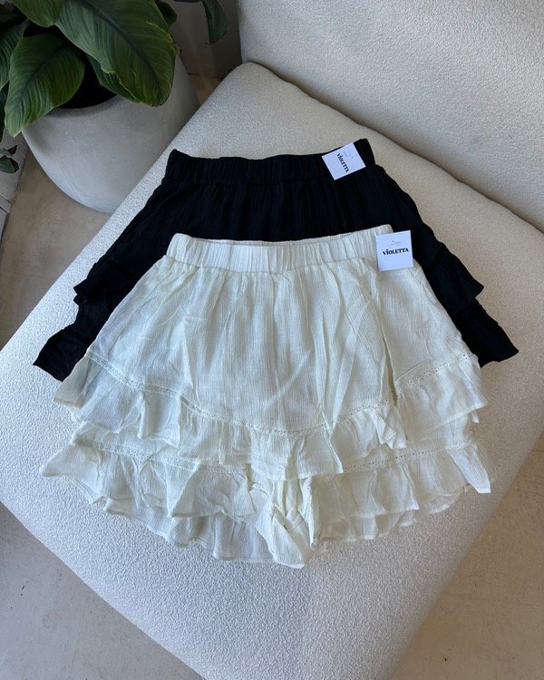 Producto - Short pollera Bella Volados.