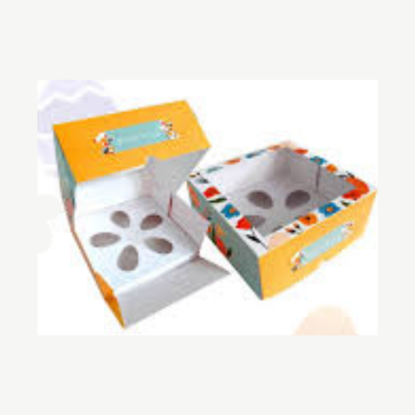 Producto - Box degustación medio huevo x5 23x23x10cm