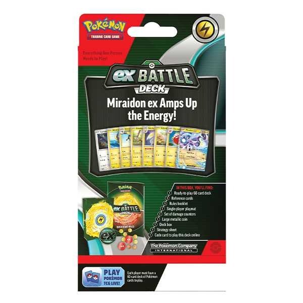 Producto - Pokémon TCG Battle Decks: Miraidon EX - 1