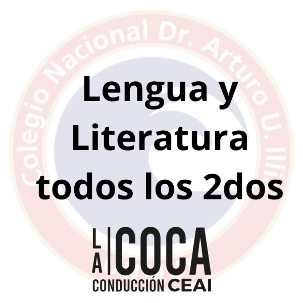 Producto - LENGUA Y LITERATURA 2do años