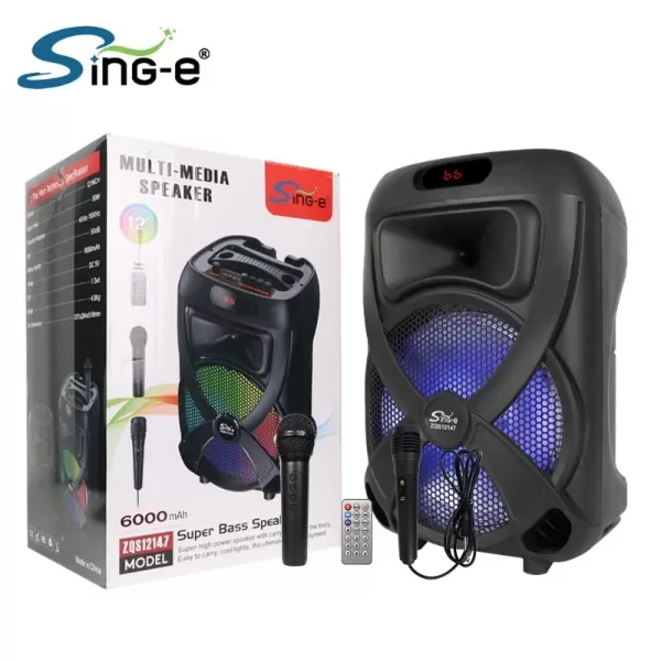 Producto - Parlante 12 pulgadas de fiesta portatil