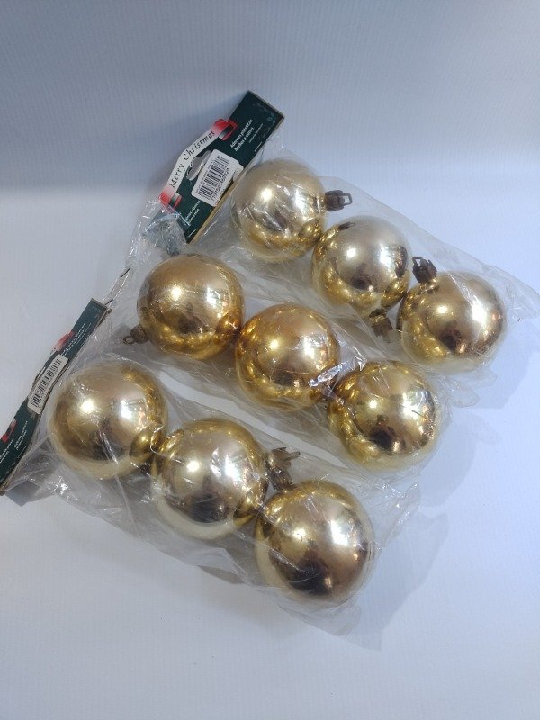 Producto - Esferas color dorado