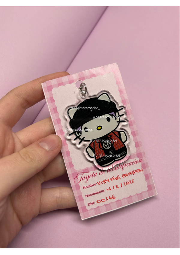 Producto - Llavero Kitty Ni-Ki (Enhypen)