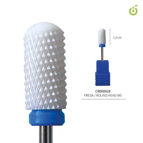 Producto - Fresa ceramica Round Head M Azul COLDROSE