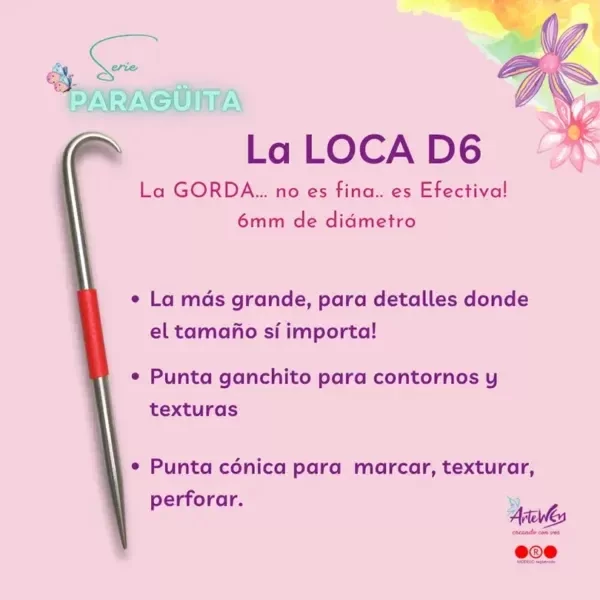Producto - PARAGUITA "LA LOCA DE 6"