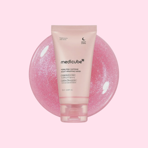 Producto - MEDICUBE PDRN Pink Caffeine Night Wrapping Mask 75ml