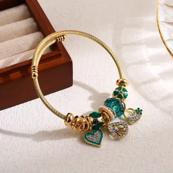 Producto - Pulseras Charms Verde