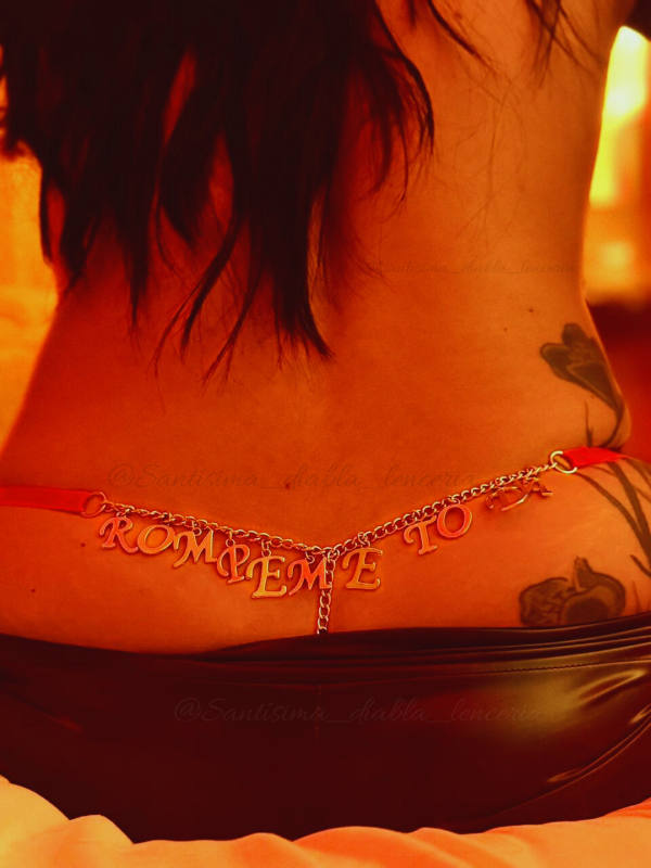 Producto - Tanga "Rompeme toda"