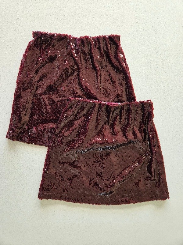 Producto - Pollera Kylie Bordo