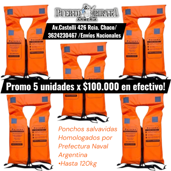 Producto - Ponchos salvavidas