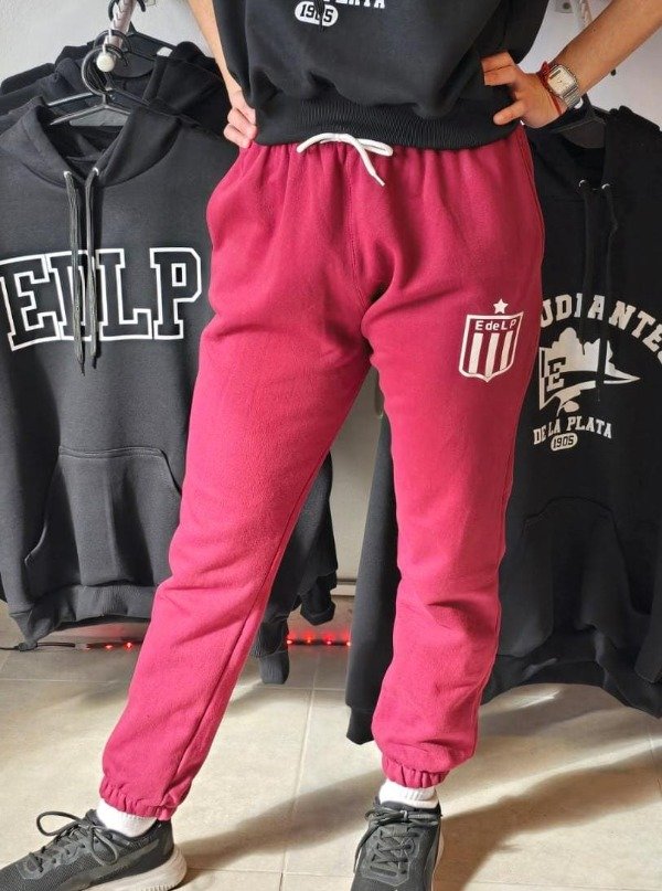 Producto - Pantalón algodón con friza bordo - Estudiantes
