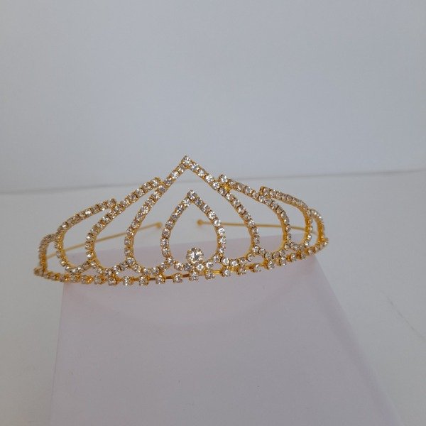 Producto - Tiara dorada mediana
