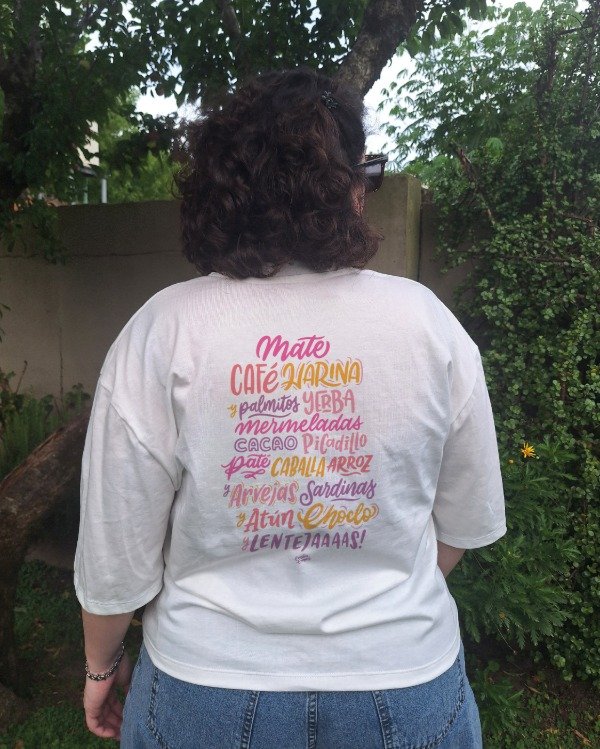 Producto - Remera Marolio / Boxy oversize talles S / L