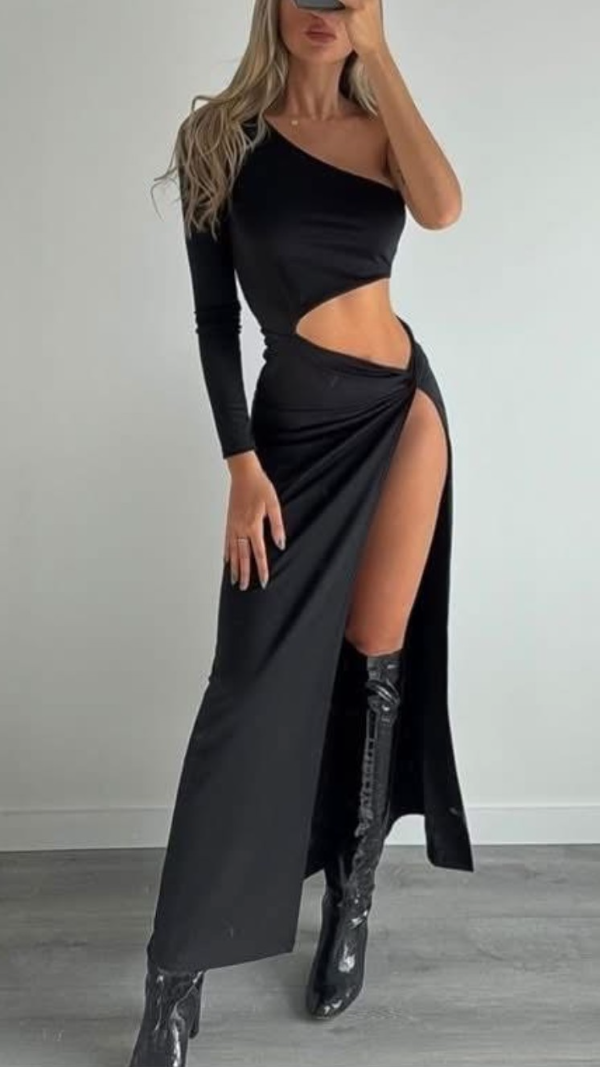 Producto - Vestido Long One Shoulder Knot