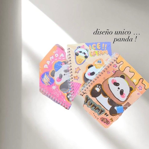 Producto - Diario íntimo panda