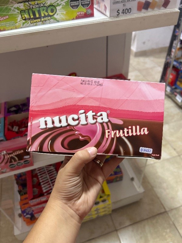 Producto - NUCITA FRUTILLA Y CHOCOLATE X48u