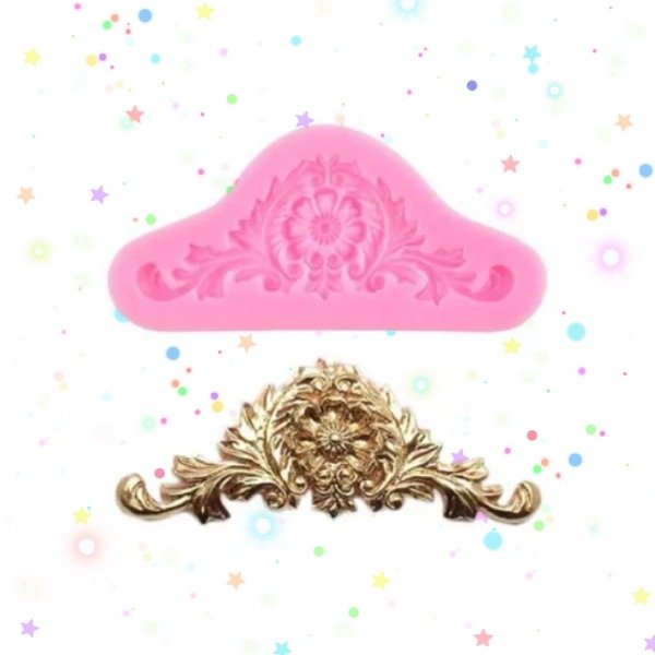Producto - Molde moldura con flor