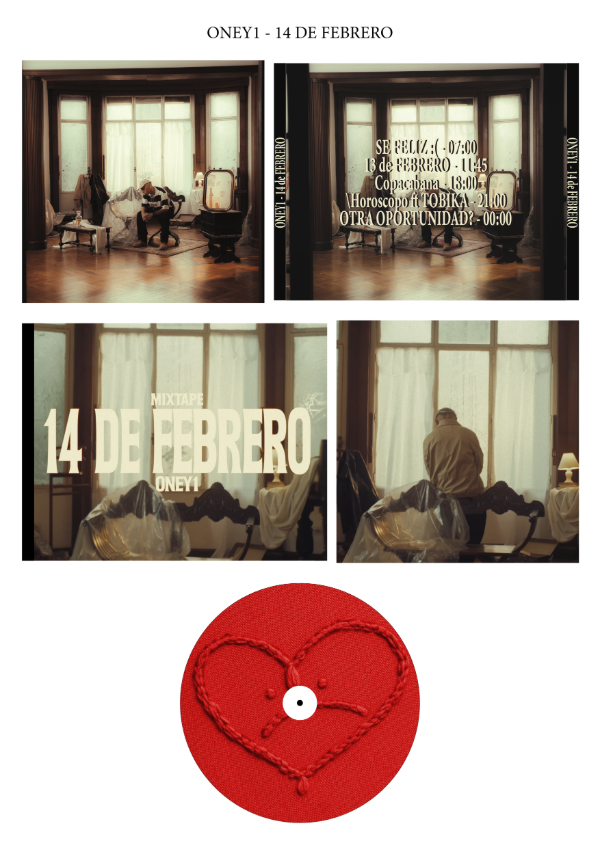 Producto - oney1 "14 de FEBRERO" CD Custom