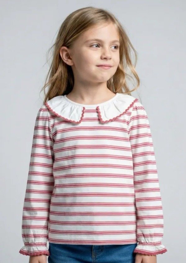 Producto - Remera Coniglio con cuello rayas