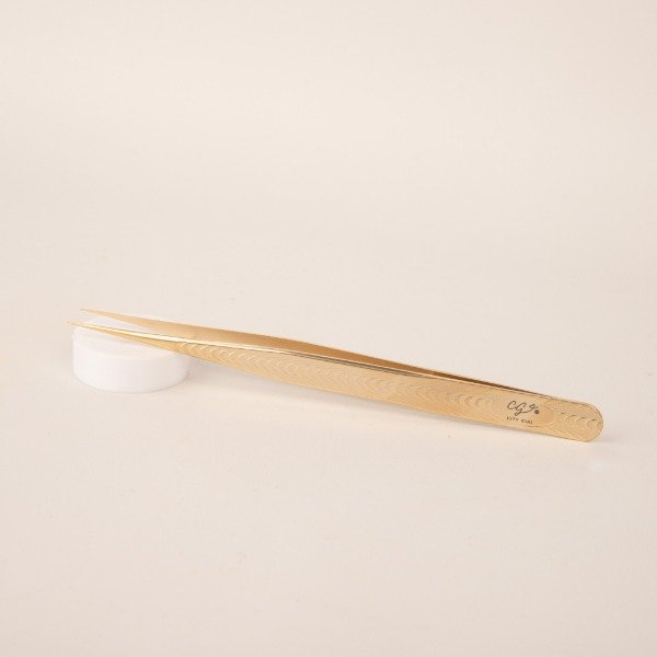 Producto - Pinza Recta Dorada - City Girl - 0