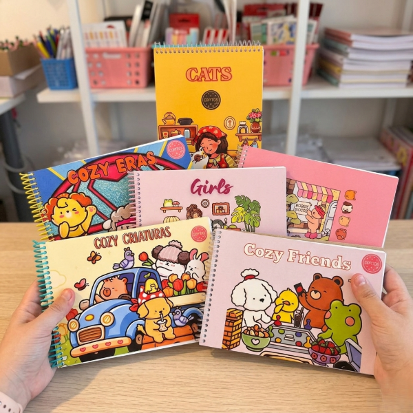 Producto - Pack de 6 libros para pintar