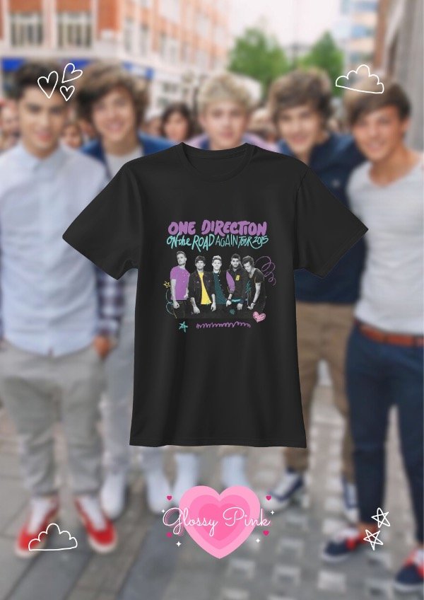 Producto - Remera One Direction On The Road - DTF