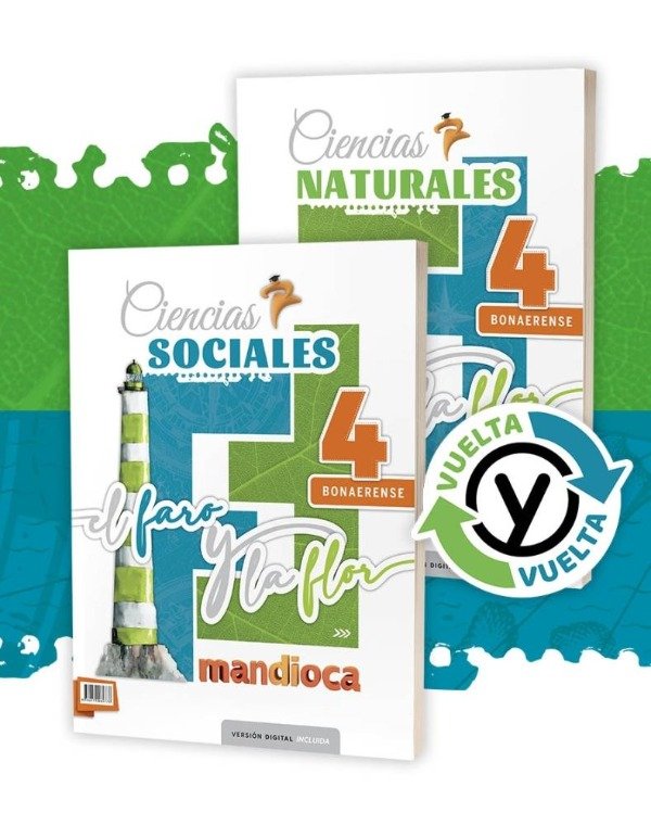 Producto - BICIENCIAS 4 BONAERENSE - EL FARO Y LA FLOR - 9789878062778