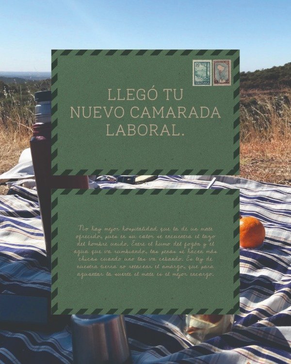 Producto - Tarjetón Llanura acompaña Mate por 20 unidades