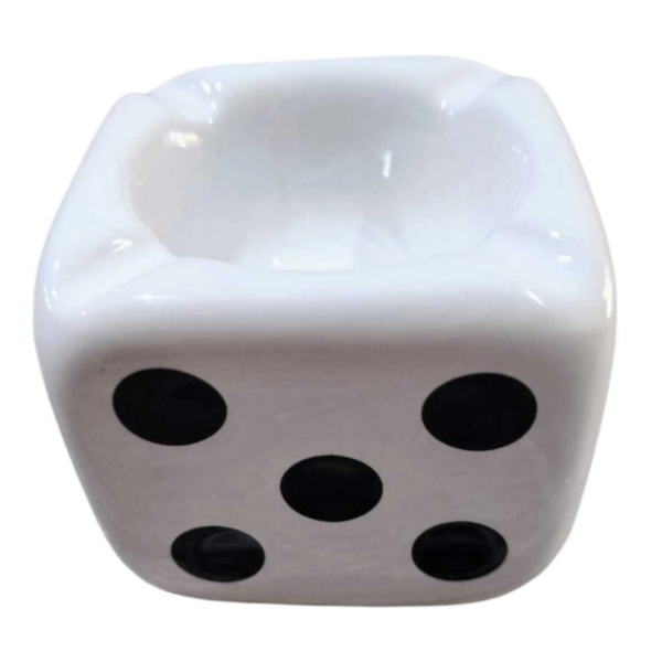 Producto - ZEUS CENICERO DADO CERAMICA 8CM