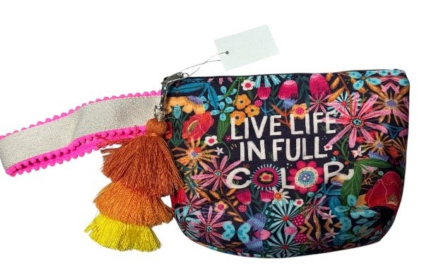 Producto - Sobres o porta cosméticos con frases y mucho color bien amplios