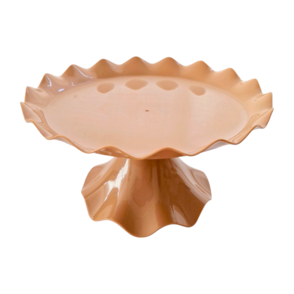 Producto - Alzada para Torta Vintage con ondas Moka