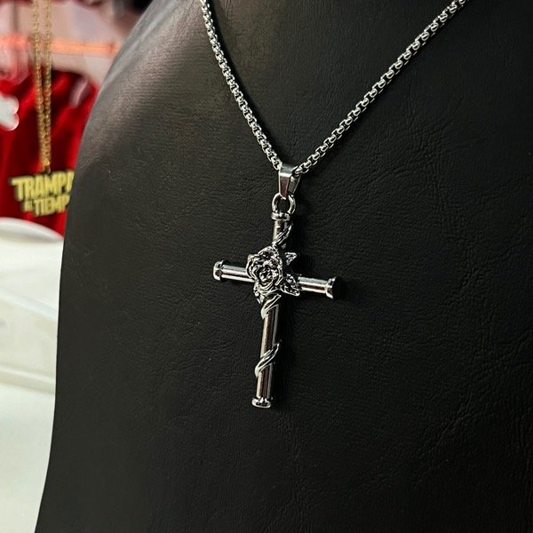 Producto - Collar Holy Blossom (Acero)
