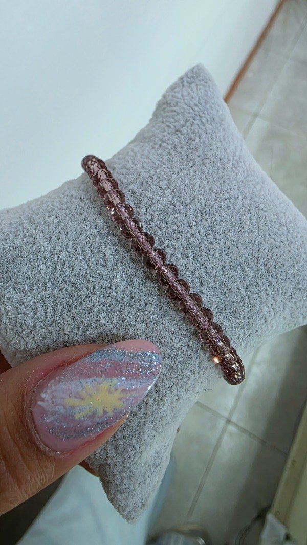 Producto - Pulseras cristal rosas - 3