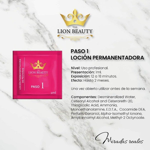 Producto - Paso Lifting The Lion Beauty ud.