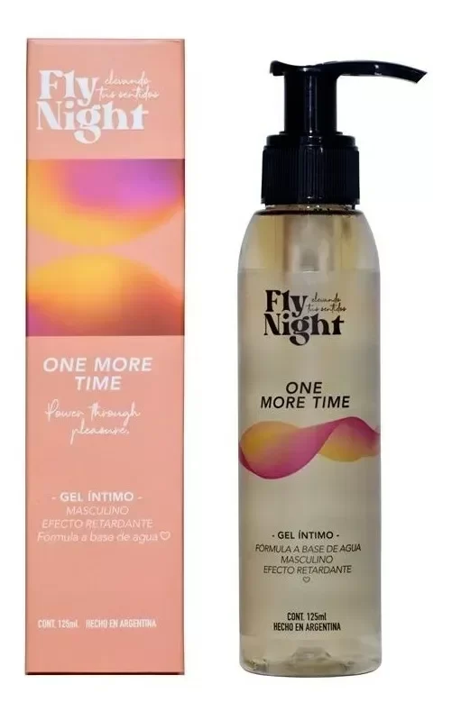 Producto - GEL LUBRICANTE FLY NIGHT ONE MORE TIME RETARDANTE