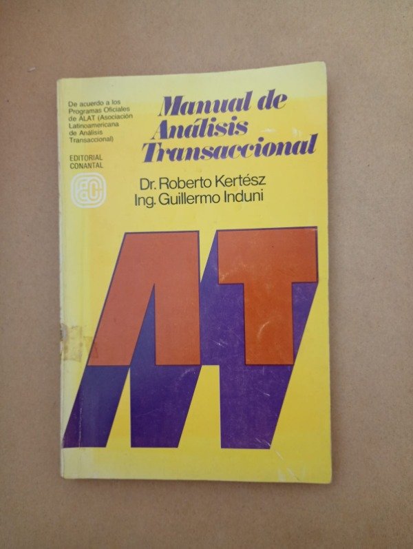 Producto - Manual de análisis transaccional - Kertész Induni - Conantal 1977