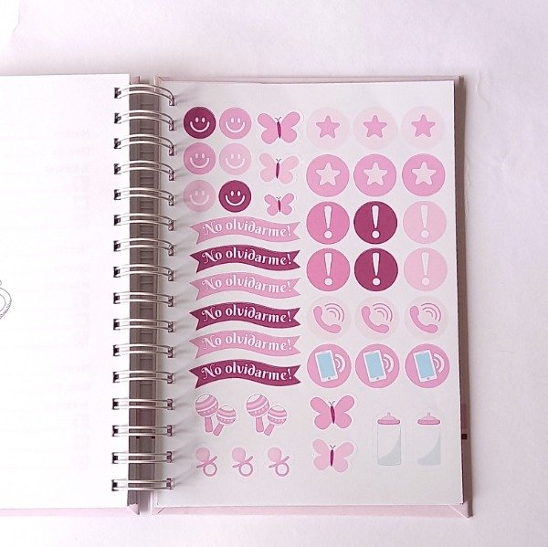 Producto - Cuaderno Pediatrico Moñito Mariposas - 2