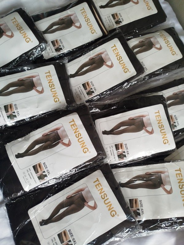 Producto - Medias efecto piel negras Tensung