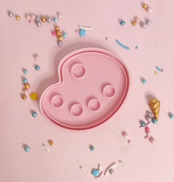 Producto - Cortante 3D con sello paleta de pintor