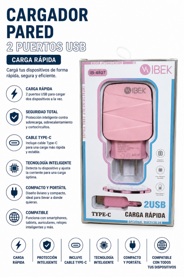 Producto - Cargador colores - 2