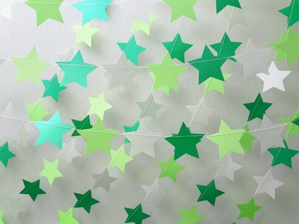 Producto - Guirnalda de Estrella  (figuras simples).