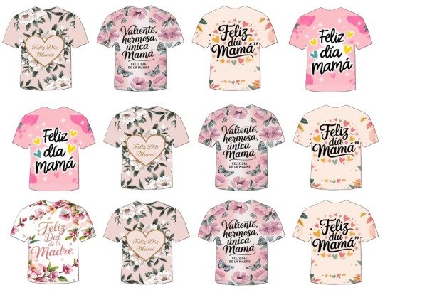 Producto - LAMINA COMESTIBLE REMERAS MAMA 1 - 1