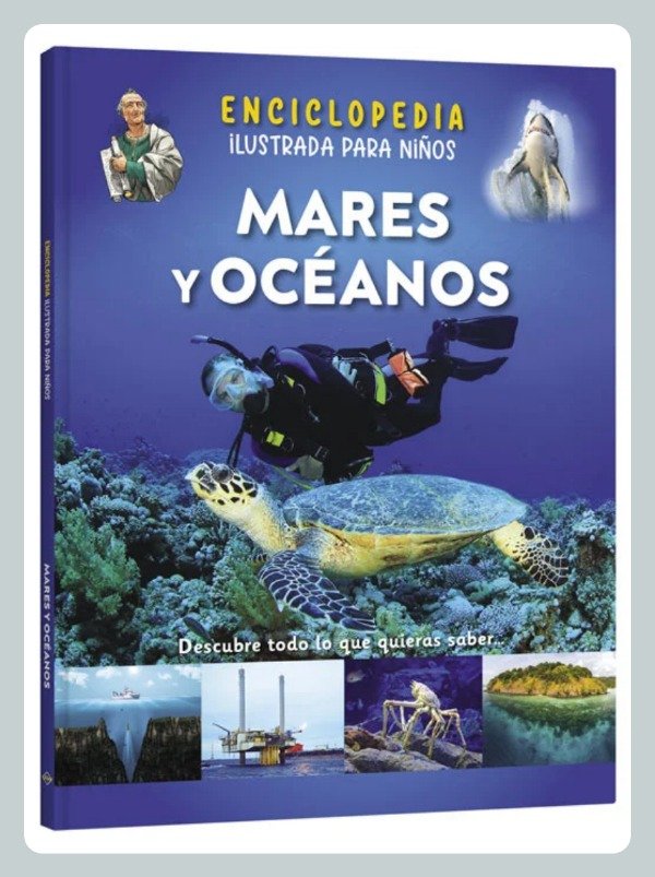 Producto - Enciclopedia Ilustrada para Niños de Mares y Océanos