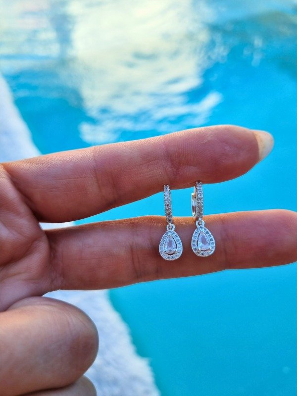 Producto - ARGOLLITAS AB MICROPAVE GOTA COLGANTE