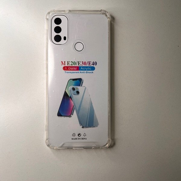 Producto - Funda transparente antishock - E40