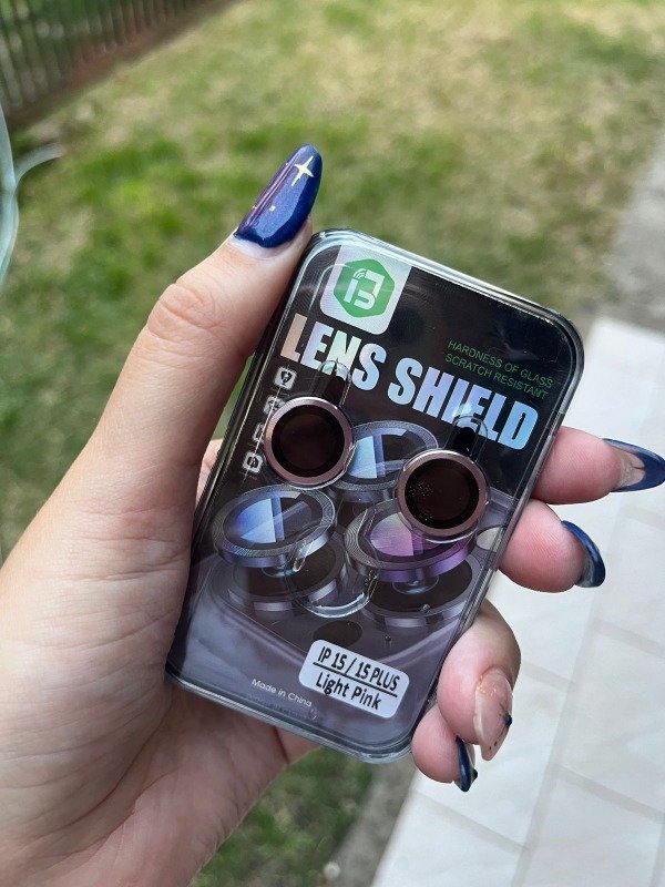 Producto - Iph 15 y iph 15 plus protector de camara liso rosa