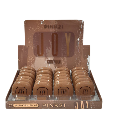 Producto - Contorno compacto con espejo Joy Pink 21