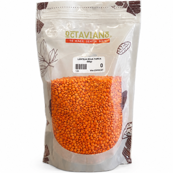 Producto - LENTEJA ROJA TURCA 500gr
