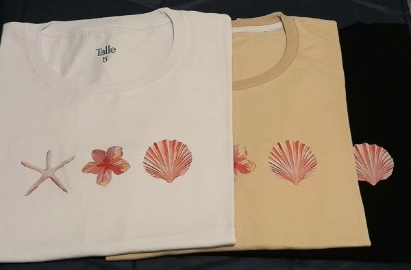 Producto - Remera estampada caracoles - 4